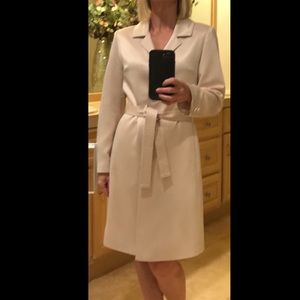 WHBM satin trench coat
